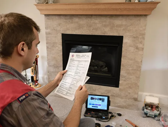 Thorough chimney inspection by Norton Chimney Sweep in Norton, OH